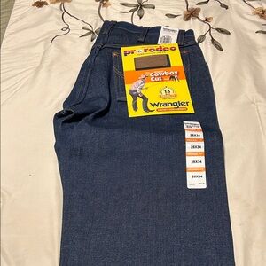 Wrangler Men's Deep Blue Bootcut Jeans